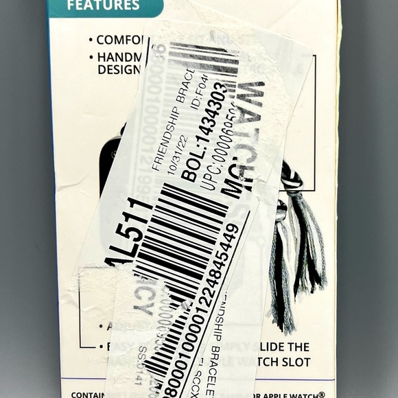 Posh Tech Friendship Bracelet Strap For Apple Watch Fits 42/44MM - Picture 2 of 6